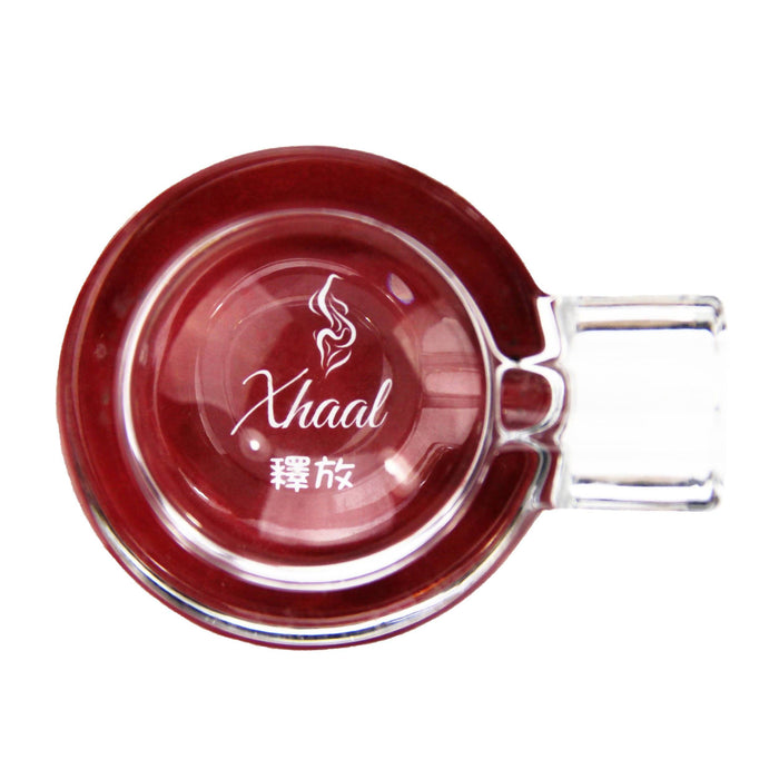 GLASS | ASHTRAY-red - One Wholesale