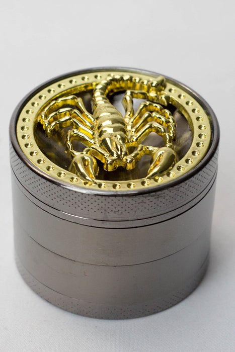 4 parts color grinder with a decoration lid Box of 12 Display Pack BANKA
