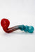 5" soft glass Sherlock hand pipe- - One Wholesale