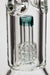 14" Infyniti shower-head 9 mm glass water bongs- - One Wholesale