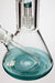 14" Infyniti shower-head 9 mm glass water bongs- - One Wholesale