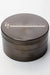 Infyniti 4 parts GIANT herb grinder-Gun Metal - One Wholesale