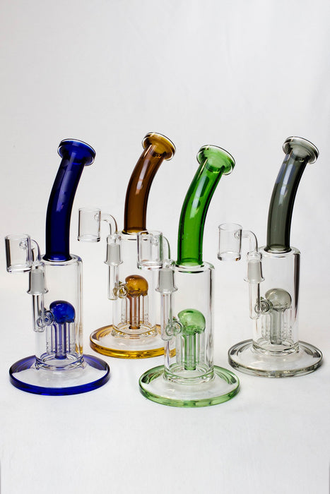 9.5" Infyniti glass 3-in-1 tree diffuser bubbler- - One Wholesale