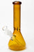 10" Genie color tube glass water bong-Amber - One Wholesale