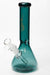 10" Genie color tube glass water bong-Teal - One Wholesale
