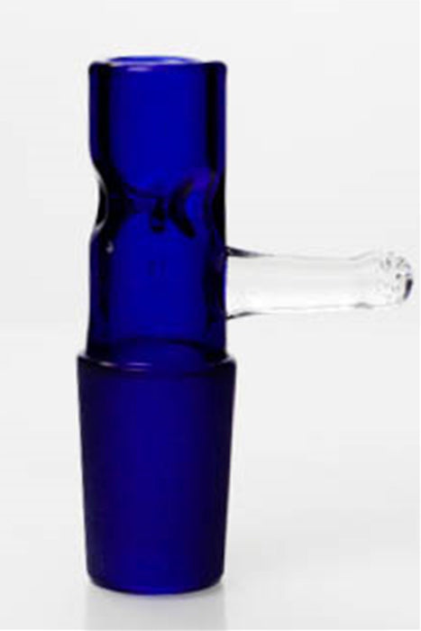 3 Pinched straight glass bowl Bowl · Banger · Oil Burner ONE Blue 18 mm Female Joint
