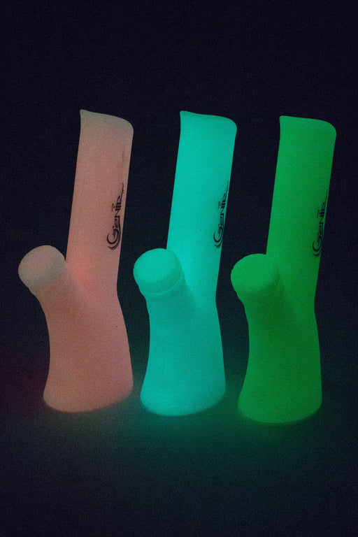8.5" Genie Glow in the dark silicone water bong Silicone Bong ONE