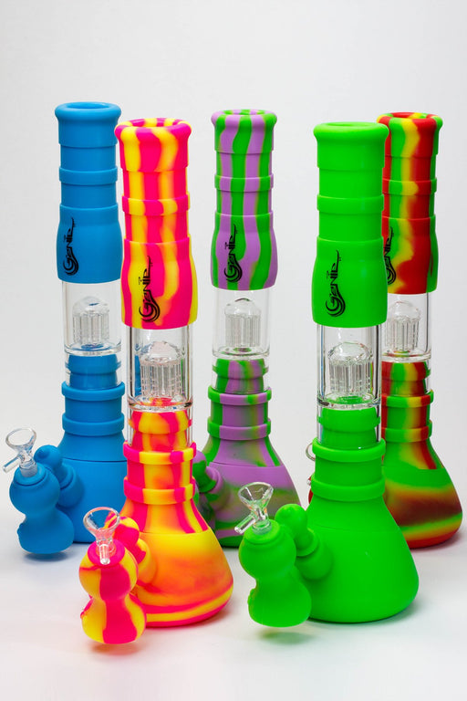 14.5" Genie detachable silicone water bong and bubbler Silicone Bong ONE