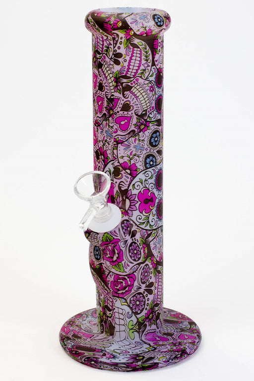 10" Straight tube silicone water bong Silicone Bong ONE