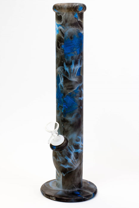 14" Straight tube silicone water bong Silicone Bong ONE