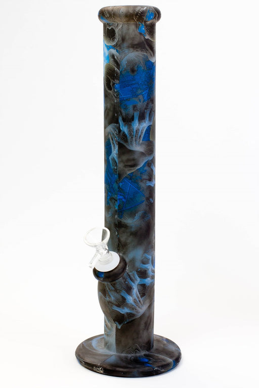 14" Straight tube silicone water bong Silicone Bong ONE