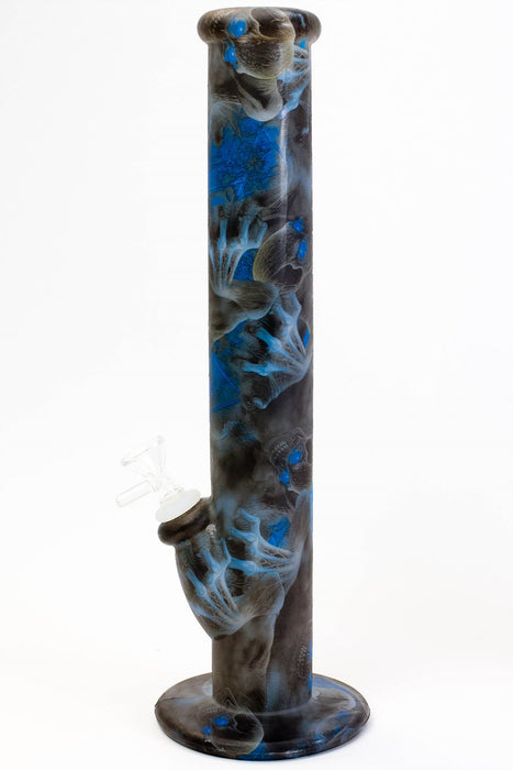 14" Straight tube silicone water bong Silicone Bong ONE