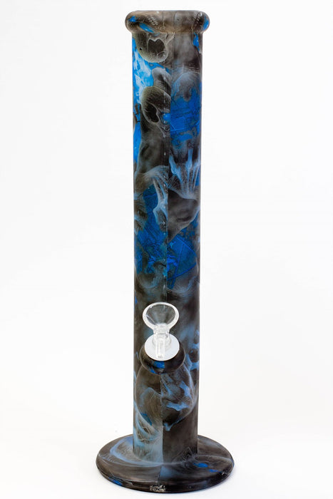 14" Straight tube silicone water bong Silicone Bong ONE