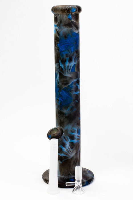 14" Straight tube silicone water bong Silicone Bong ONE