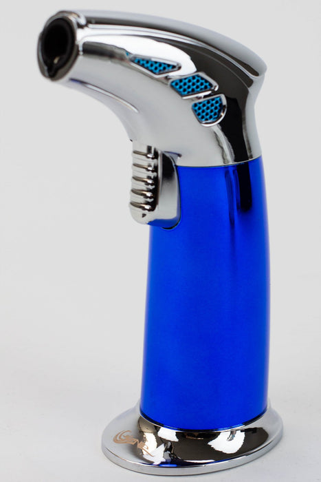 Genie Adjustable Single jet flame Torch Lighter 968-Blue - One Wholesale