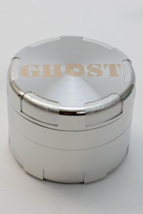GHOST 4 Parts Large herb grinder-Silver - One Wholesale