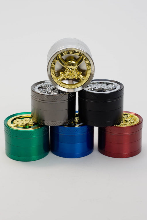GHOST 4 parts color grinder with a decoration lid Regular Grinder ONE