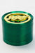 GHOST 4 parts color grinder with a decoration lid-Green - One Wholesale
