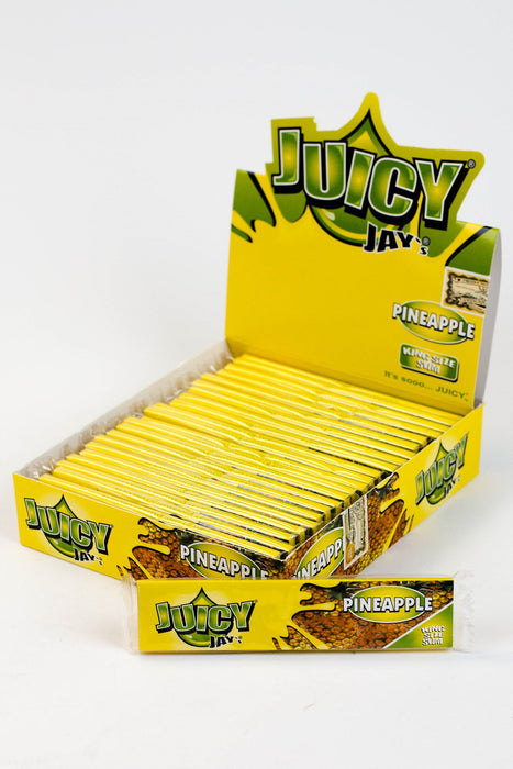 Juicy Jay's King Size Rolling Papers-Pineapple - One Wholesale