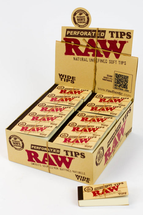 RAW Perforated Wide Tips - 50 packs ( CP1110 ) Filter Tip ONE