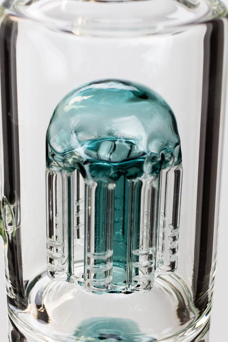 12" Infyniti dual percolator glass bubbler- - One Wholesale