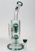 12" Infyniti dual percolator glass bubbler- - One Wholesale