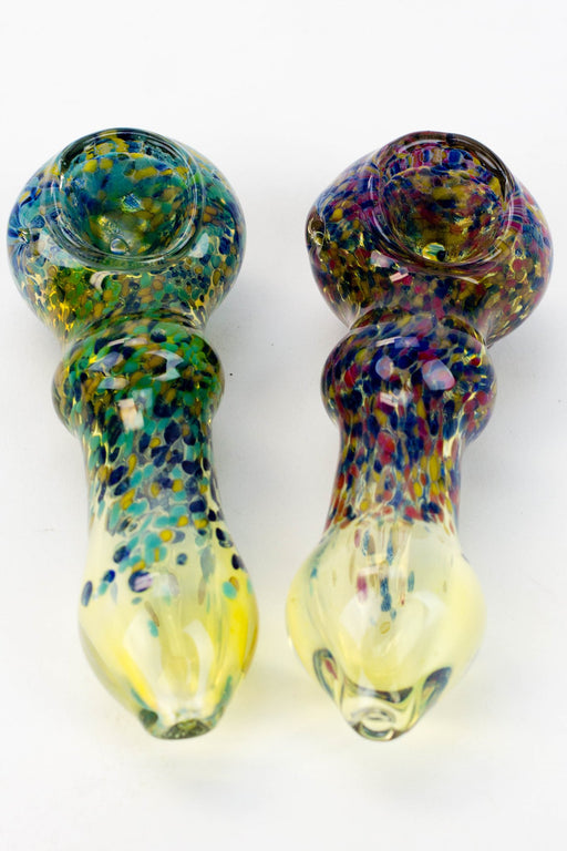 4" soft glass 7563 hand pipe Glass Pipe ONE