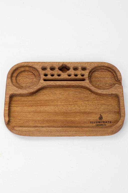 Mahogany regular rolling tray MK1 Tray Illuminate Cannabis Co.