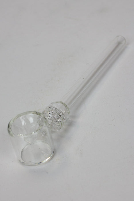 5.5" Glass tube pipe TP002 Box of 24 Glass Pipe ONE