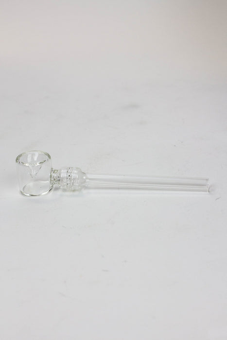 5.5" Glass tube pipe TP002 Box of 24 Glass Pipe ONE