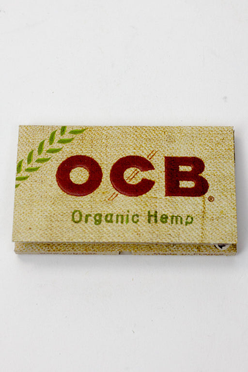 OCB Organic Hemp Double Wide - Pack of 2- - One Wholesale