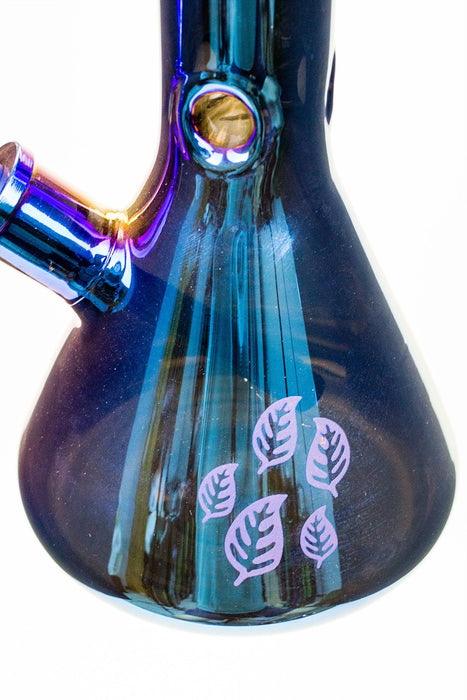 24" Infyniti Tree of Life 7 mm metallic glass water bong- - One Wholesale