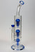 16" Infyniti Triple tree arms percolator glass bong-Blue - One Wholesale