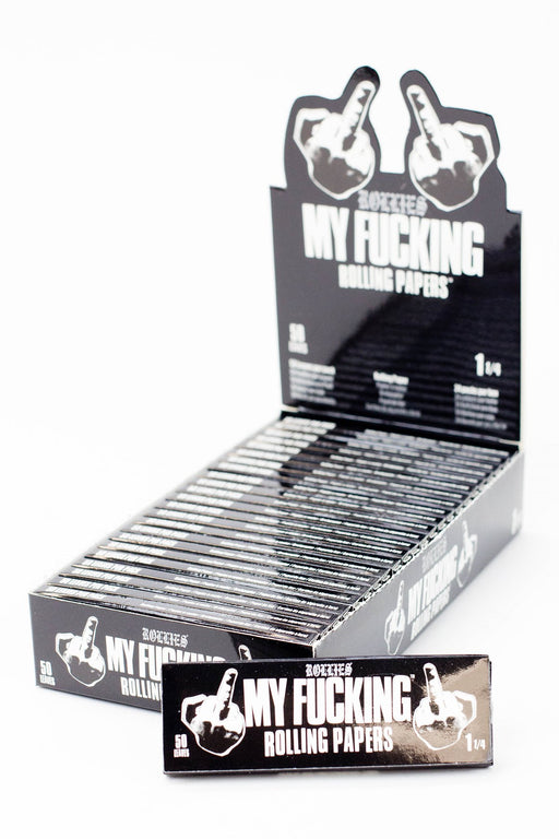 My fucking Rolling Papers 1 1/4 - 24 packs 1 - 1/4" Size ONE