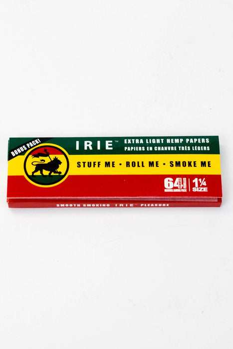 IRIE RASTA Rolling Paper 1¼ - 24 packs 1 - 1/4" Size ONE