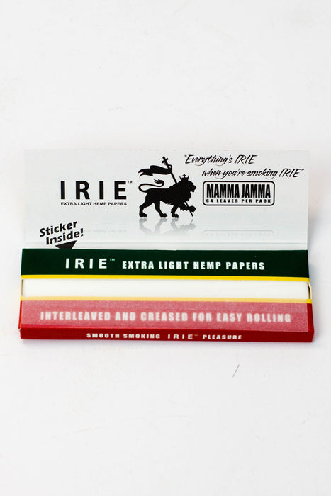 IRIE RASTA Rolling Paper 1¼ - 24 packs 1 - 1/4" Size ONE