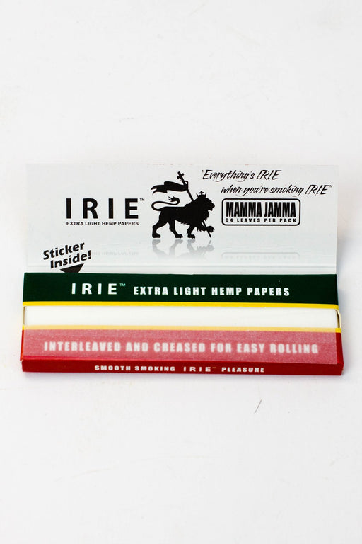 IRIE RASTA Rolling Paper 1¼ - 24 packs 1 - 1/4" Size ONE