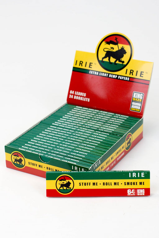 IRIE RASTA Rolling Paper King Size - 24 packs King Size ONE