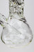 16" Twisted 9 mm glass tube beaker water bong- - One Wholesale