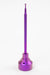 Color Titanium cap with dab tool and one hole-Purple - One Wholesale