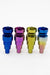 Color Titanium 6-in-1  Domeless Nail- - One Wholesale