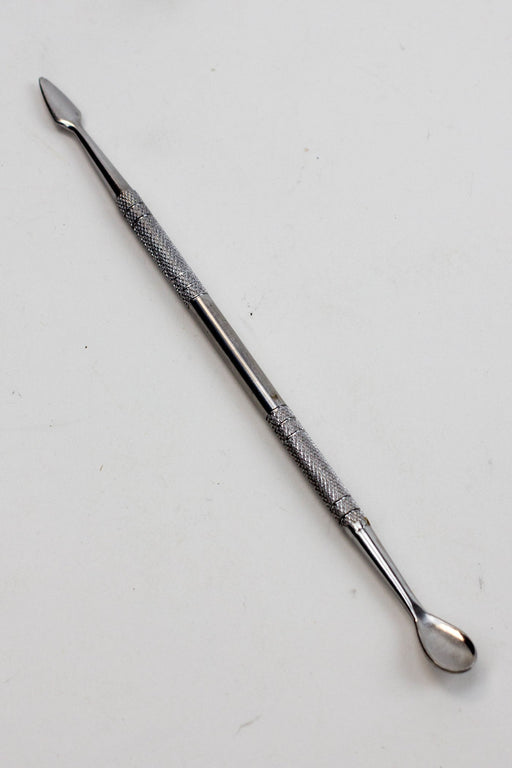 7" Scoop and arrowhead end steel dabber- - One Wholesale