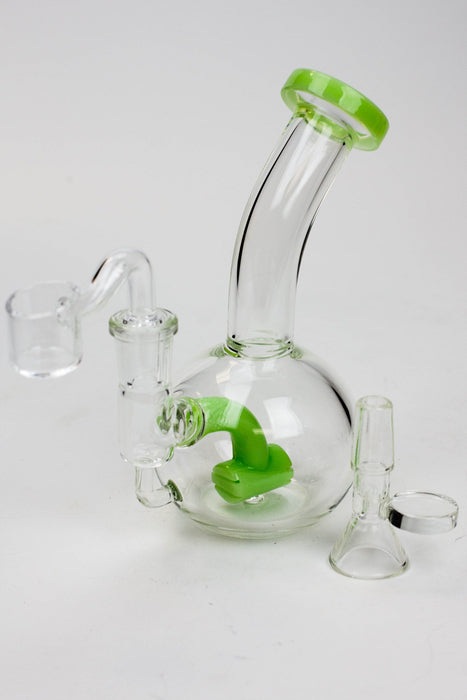 6"  2-in-1 hammer diffuser bubbler-Green - One Wholesale