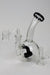 6"  2-in-1 hammer diffuser bubbler-Black - One Wholesale