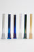 Metallic Color Glass 6 slits downstem- - One Wholesale