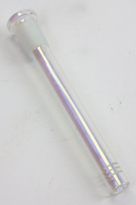 Metallic Color Glass 6 slits downstem-Clear sunshine - One Wholesale