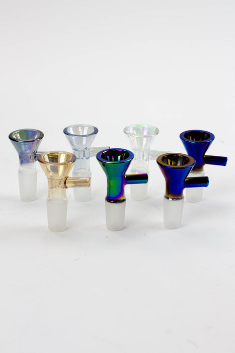 Metallic Color glass bowl for 14 mm Joint Bowl · Banger · Oil Burner ONE