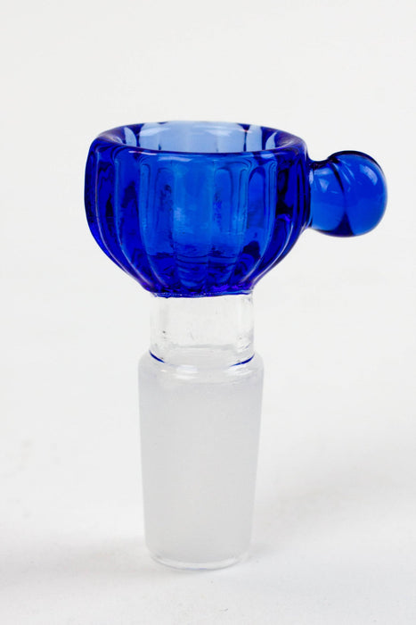 Color glass bowl for 14 mm Joint-Blue - One Wholesale