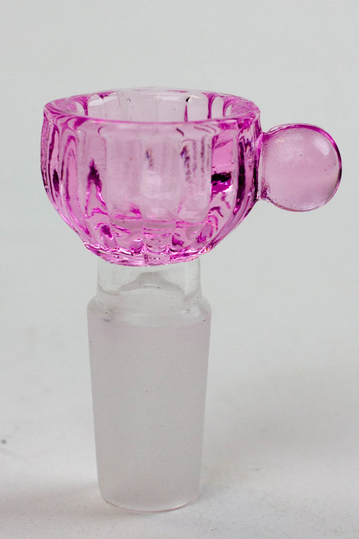 Color glass bowl for 14 mm Joint Bowl · Popper ONE Pink