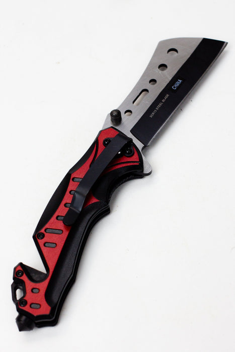 Snake Eye outdoor rescue hunting knife SE-1156RD- - One Wholesale